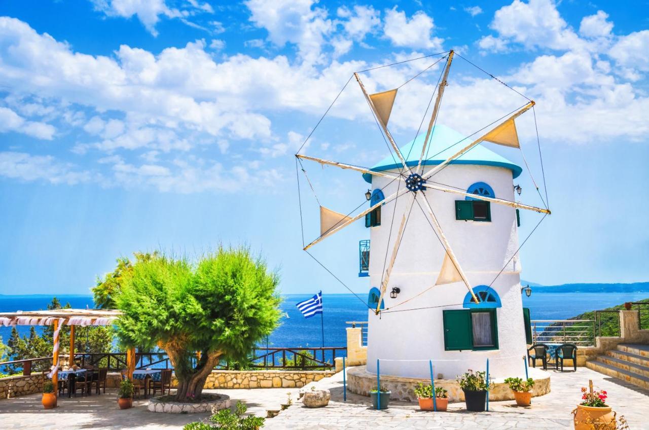 Potamitis Windmills & Apartments Коритион Экстерьер фото